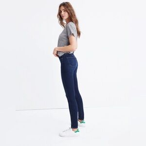 Madewell women’s 10" High-Rise Skinny Jeans in Hayes Wash